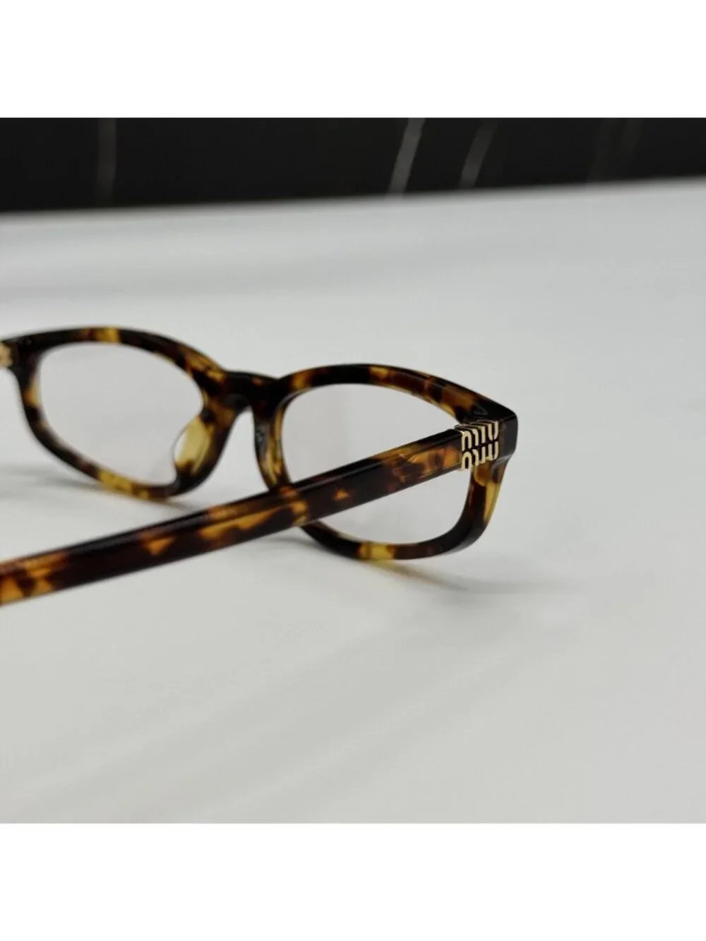 New Miu Miu  MU A06S 14L08N Havana Eyeglasses MUA06S